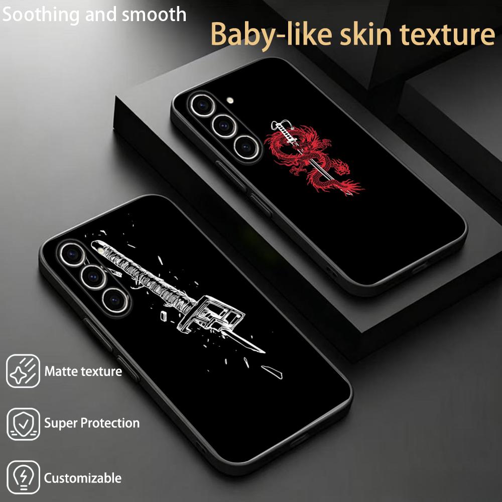 Samsung Galaxy S24 - Moda fantasma serin samuray telefon kılıfı