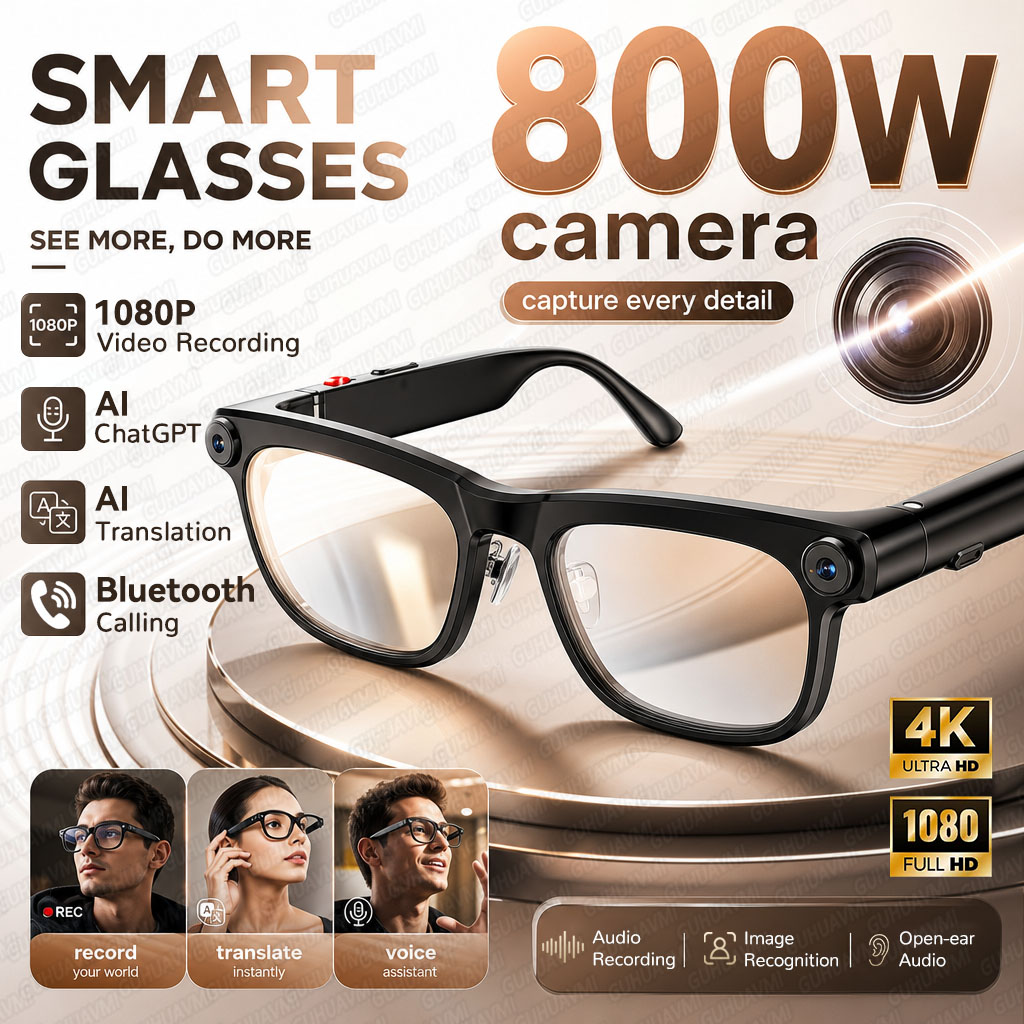 Smart Glasses Lens - Yeni Nesil Yapay Zeka Destekli Akıllı