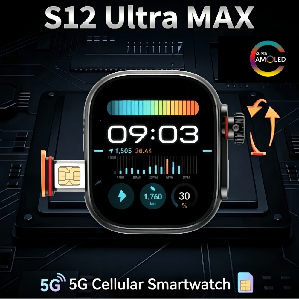 Küresel Sürüm Android 12.0 S12 - Fall Detection Watch incelemesi ve fiyatı
